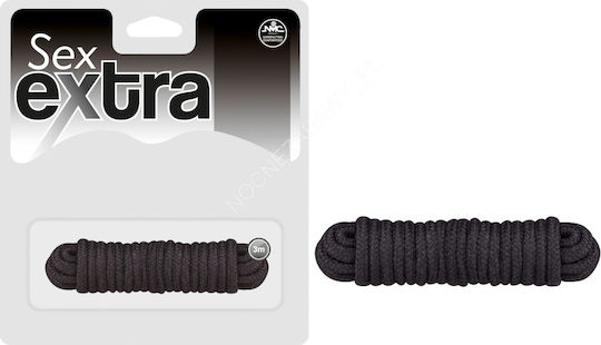 Nanma Sex Extra Bondage Rope in Black Color