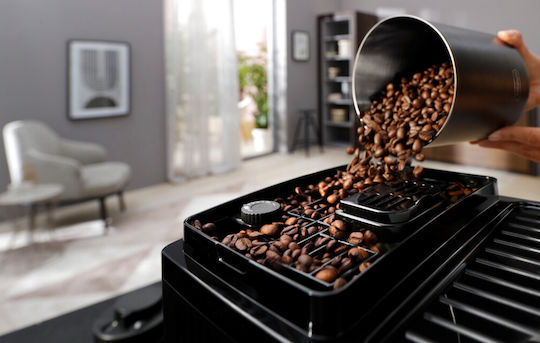 De'Longhi Magnifica Start Αυτόματη Μηχανή Espresso 1450W Πίεσης 15bar με Μύλο Άλεσης Ασημί