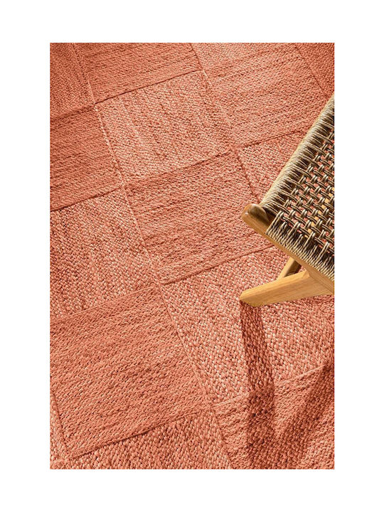Guy Laroche Galleria Teppich Rechteckig Synthetisch,Polyester/Cotton/Leather Coral