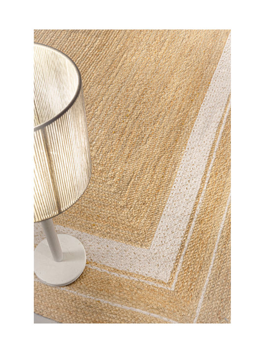 Guy Laroche Majestic Rug Rectangular from Jute White