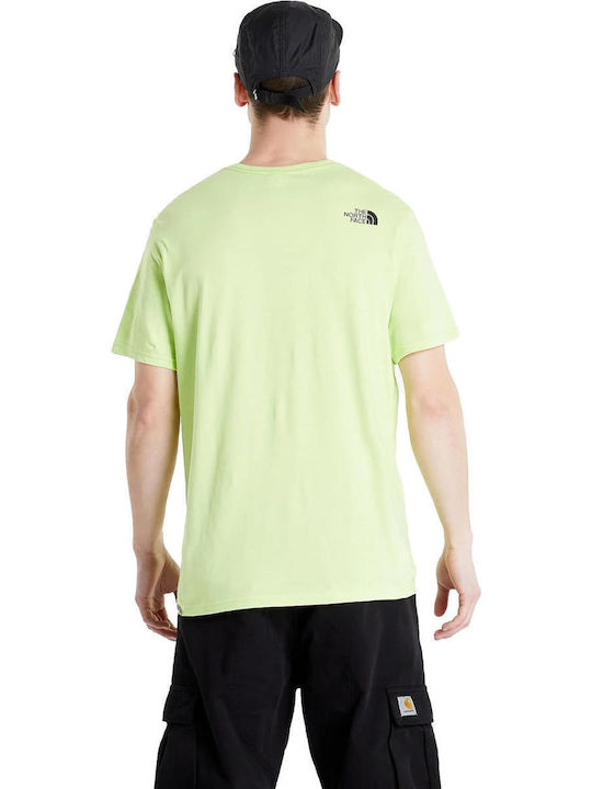 The North Face Ανδρικό T-shirt Κοντομάνικο Fizz Lime