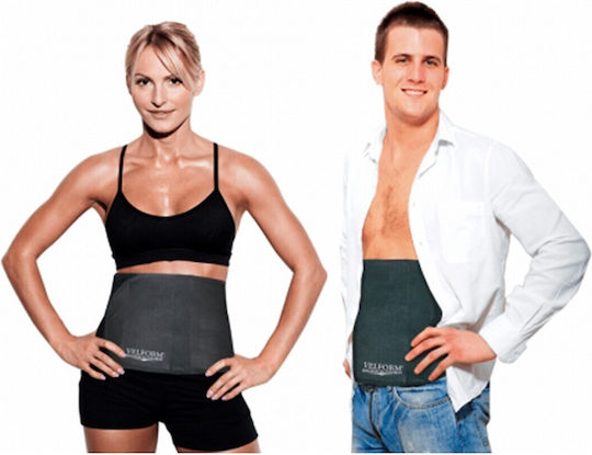 Velform Sauna Slimmer Ζώνη Παθητικής Γυμναστικής Κοιλιακών