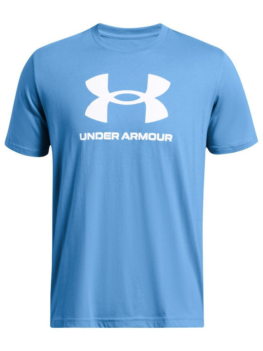 Ua Sportstyle Logo Тениска Светлосин