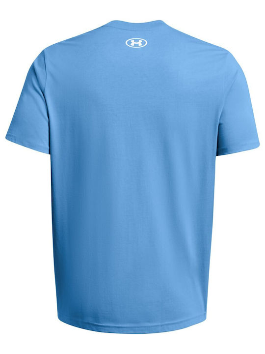 Ua Sportstyle Logo Тениска Светлосин