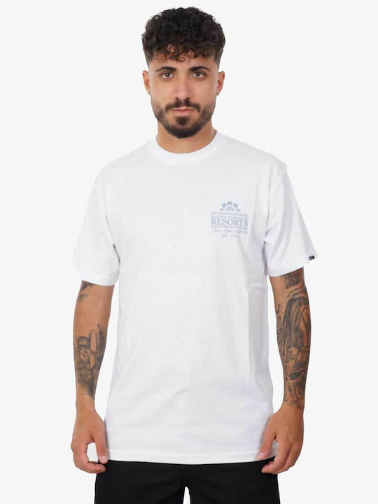 Vans Ανδρικό T-shirt Κοντομάνικο Λευκό