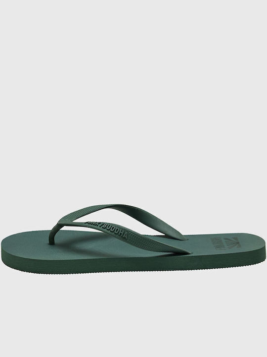 Men's Flip Flops Green FBM009 006 08 Forest Green