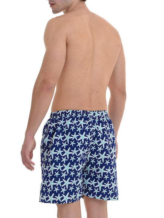 MiandMi Men's Swimwear Bermuda Blue