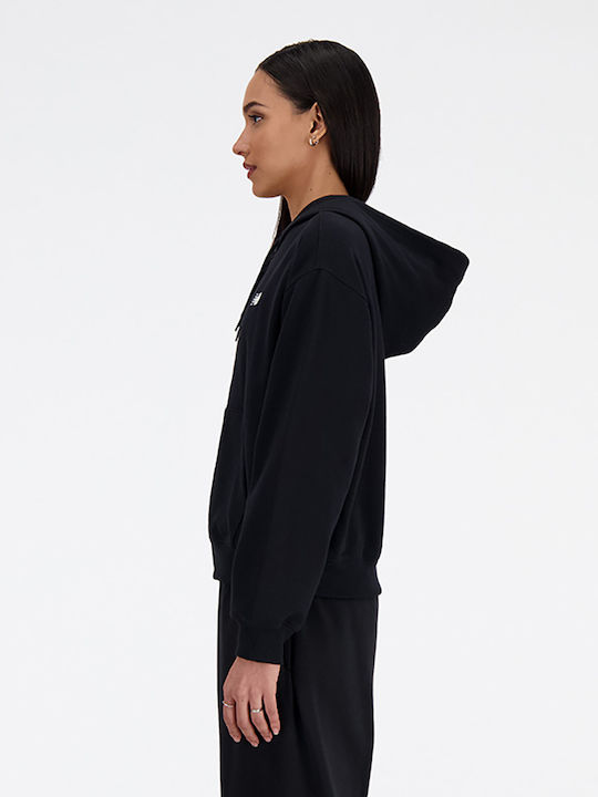 New Balance Women's Hooded Cardigan Black