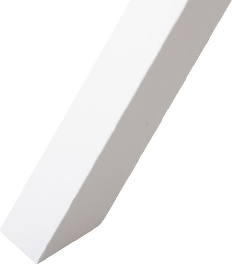 Masa pentru spații exterioare Polywood cu schelet din aluminiu Tawnee Alb 219.5x89.5cm