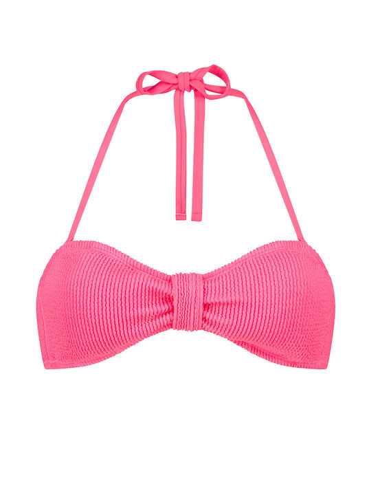Strapless Bikini Top Pink