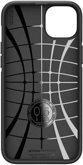 Spigen Core Armor Back Cover Σιλικόνης 1.2mm Μαύρο (iPhone 15 Pro Max)