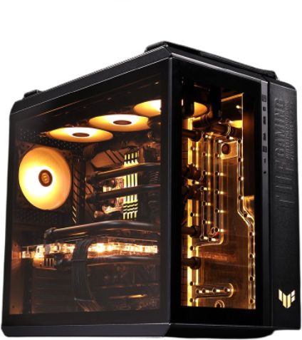 Vengeance Spider-U2 Asus Edition Gaming Desktop PC (Ryzen 7-8700F/32GB DDR5/1TB SSD/Radeon RX 7600 XT/No OS)