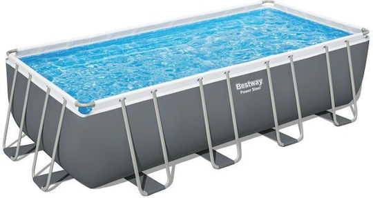 Bestway Piscină 549x274x132 cm Gri