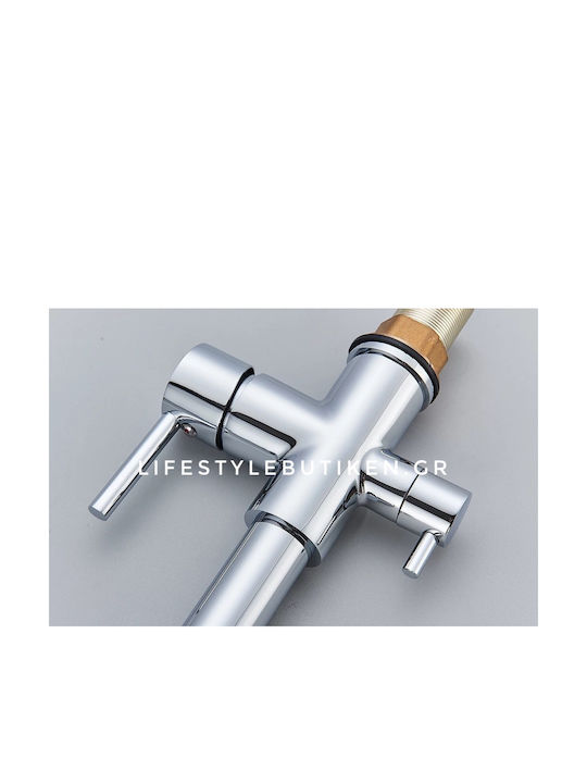 Stocco Küchenarmaturen Zähler Silber
