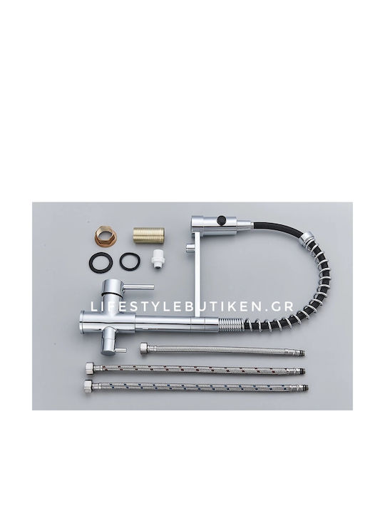 Stocco Küchenarmaturen Zähler Silber