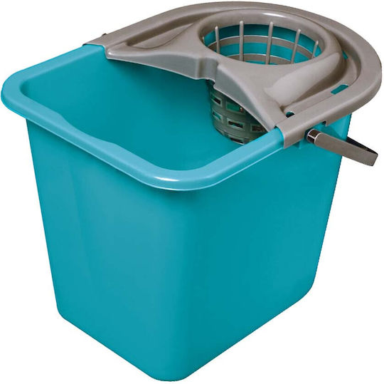 York Plastic Mop Bucket with Wringer Capacity 14lt Beige