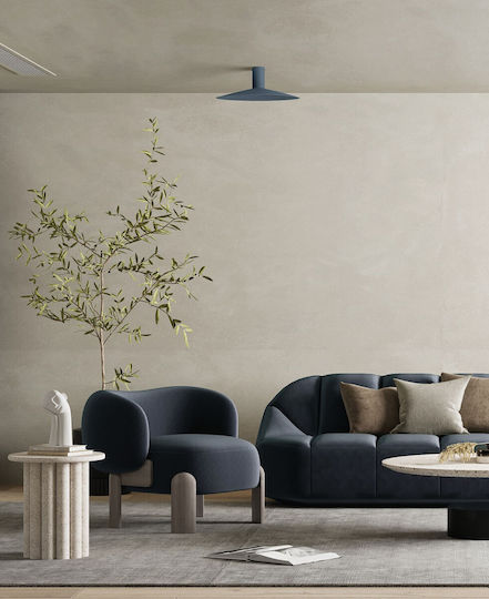 VK Lighting Deckenleuchte Blau mit Fassung GU10