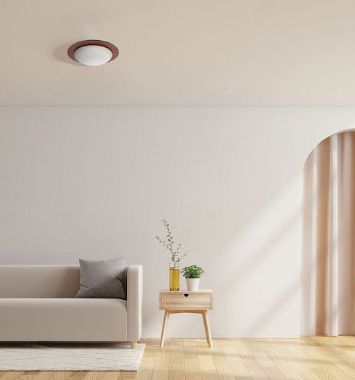 VK Lighting Plafonieră de Tavan Albă cu LED Integrat