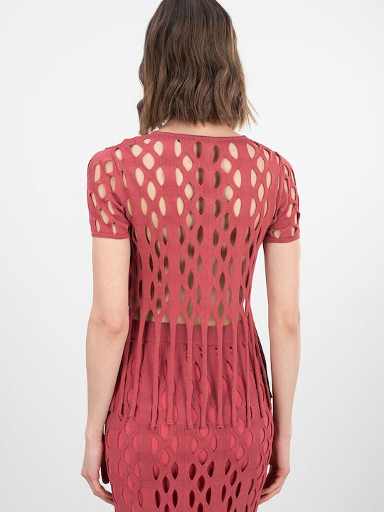Pinko Blouse Burgundy