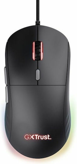 Trust GXT 925 Redex II RGB Лазерно Геймърска Мишка 10000 DPI Черен
