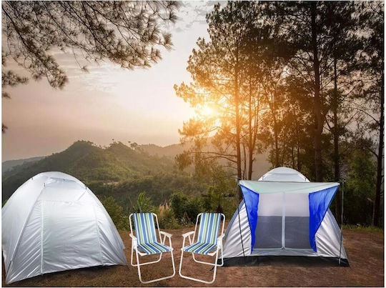 Fishing Igloo Camping Tent White For 4 People 200x200x125cm
