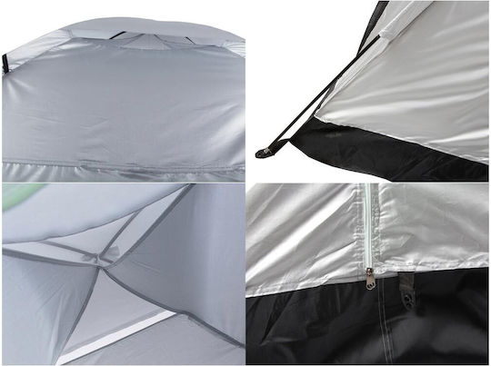 Fishing Igloo Camping Tent White For 4 People 200x200x125cm