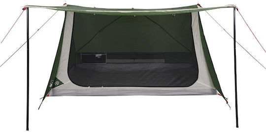 vidaXL Σκηνή Camping Πράσινη για 2 Άτομα 214x161x120εκ.