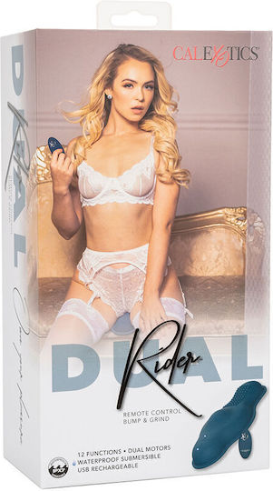 Calexotics Anal Plug mit Vibration Kabellos Mittel Blau 24.25cm