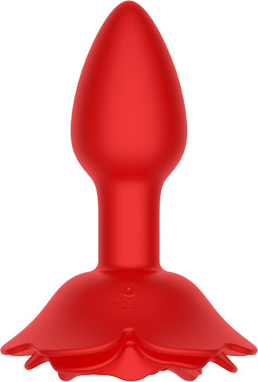 Boss Of Toys Πρωκτική Σφήνα με Δόνηση Κόκκινη