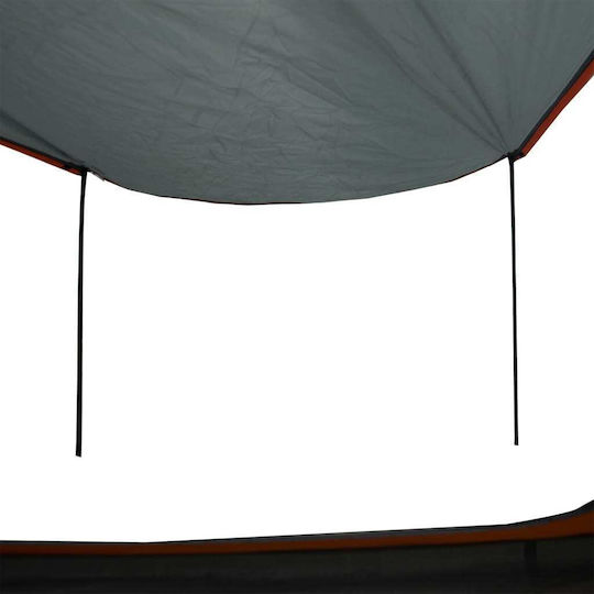 vidaXL Σκηνή Camping Γκρι για 2 Άτομα 214x161x120εκ.