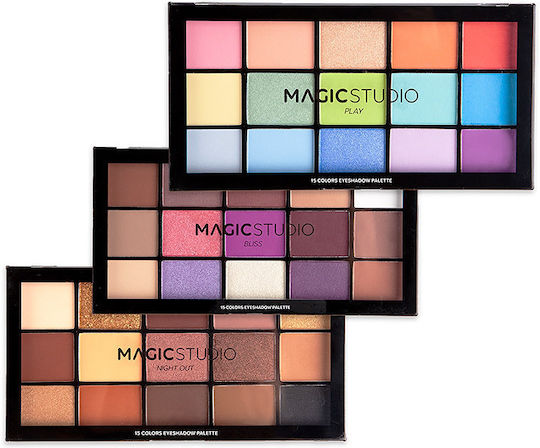 Magic Studio Eye Shadow Palette Matte in Solid Form Bliss - 45 1.2gr