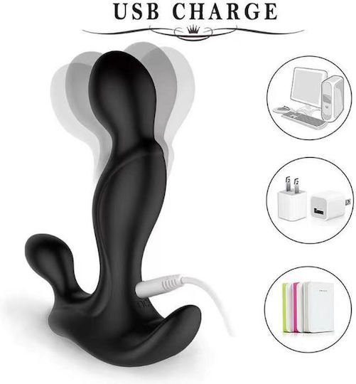 Power Escorts Anal Plug Black 12.5cm