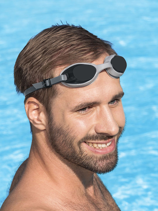Bestway Swimming Goggles Adults with Anti-fog Lenses Black