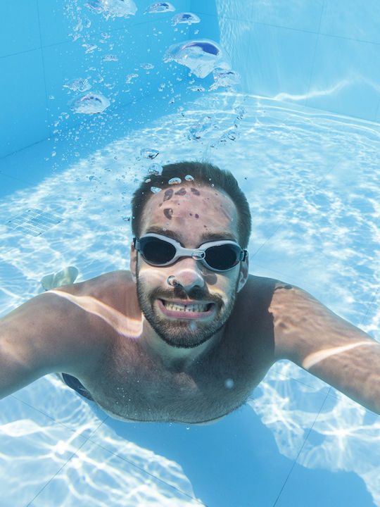 Bestway Swimming Goggles Adults with Anti-fog Lenses Black
