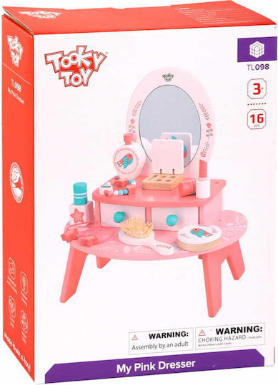 Tooky Toys My Pink Dresser Children's Beauty Vanity