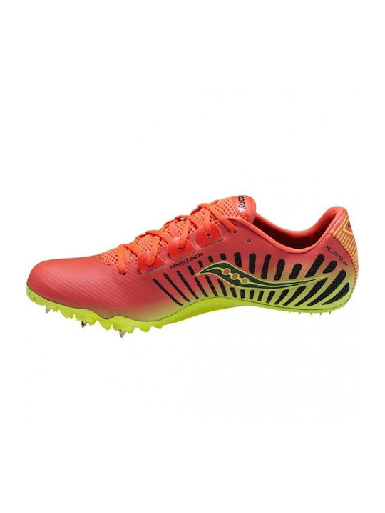 Showdown 2 Sport Shoes Spikes Yellow