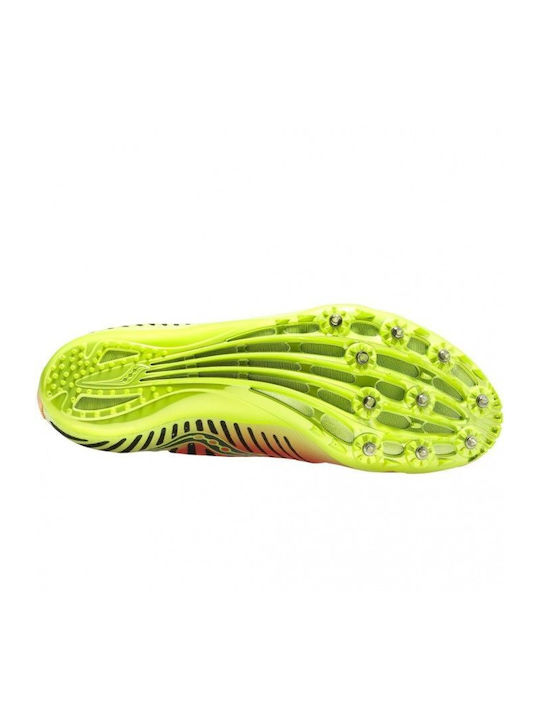 Showdown 2 Sport Shoes Spikes Yellow