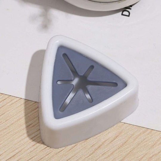 Cârlig de Baie Simplu cu șuruburi ​2.3x2.3cm Alb