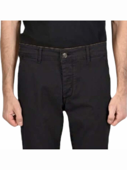 Pantaloni Chino Elastic Black