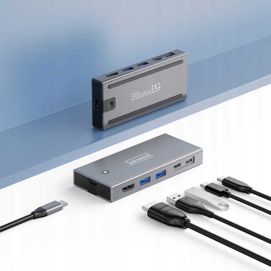 Zenwire Θήκη για Σκληρό Δίσκο M.2 SATA III NVME με σύνδεση Type-C