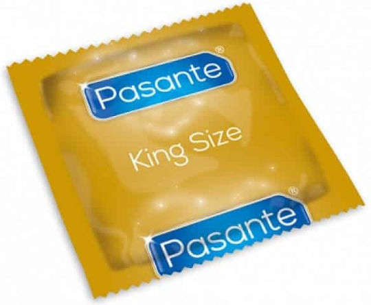 Pasante Προφυλακτικά 10τμχ 60mm για Μεγάλα Μεγέθη Natural