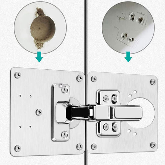 Repair plate Cabinet Made of Metal 1pcs 107529