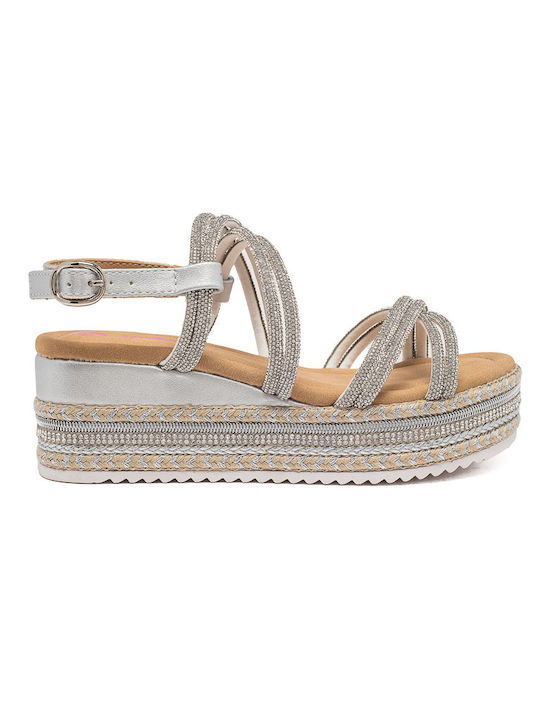 Marikelly Kinder Sandalen Silber