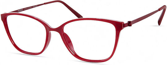 Modo Femei Plastic Rame Ochelari Ochi de pisică Violet 7024 RASP