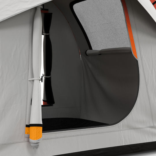 Outsunny Σκηνή Camping Αυτοκινήτου Γκρι 3 Εποχών για 5 Άτομα 239x210x210εκ.