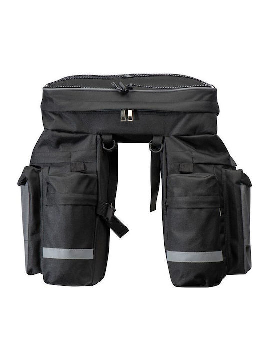 ZT1XJ43QWS268 Gepäckträgertasche Schwarz