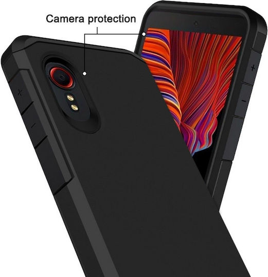 Tech-Protect Back Cover Σιλικόνης Μαύρο (Samsung Galaxy Xcover 7)