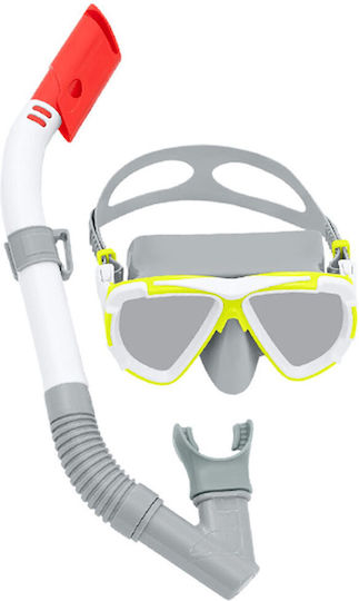 Bestway Kinder Tauchmaske mit Schnorchel (Verschiedene Farben)