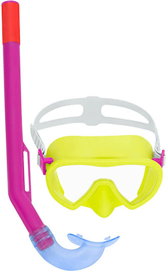 Bestway Bestway Kinder Vollgesicht-Silikon Tauchmaske Gelbe