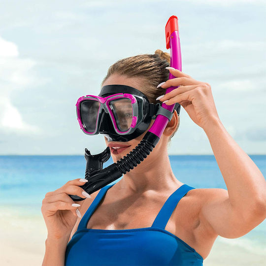 Bestway Sea Mask Silicone with Snorkel Children's in Gray color 24025